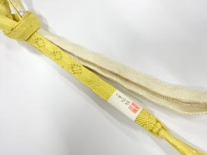 未使用品　正絹　手組帯締め